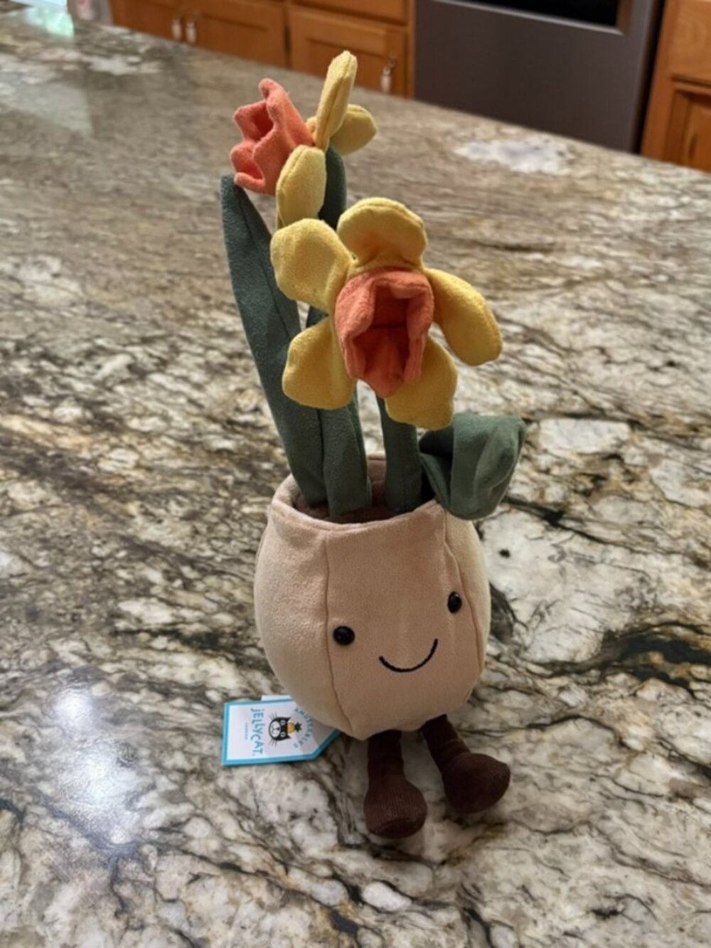 NWT Jellycat Amuseable Daffodil Plush Retired